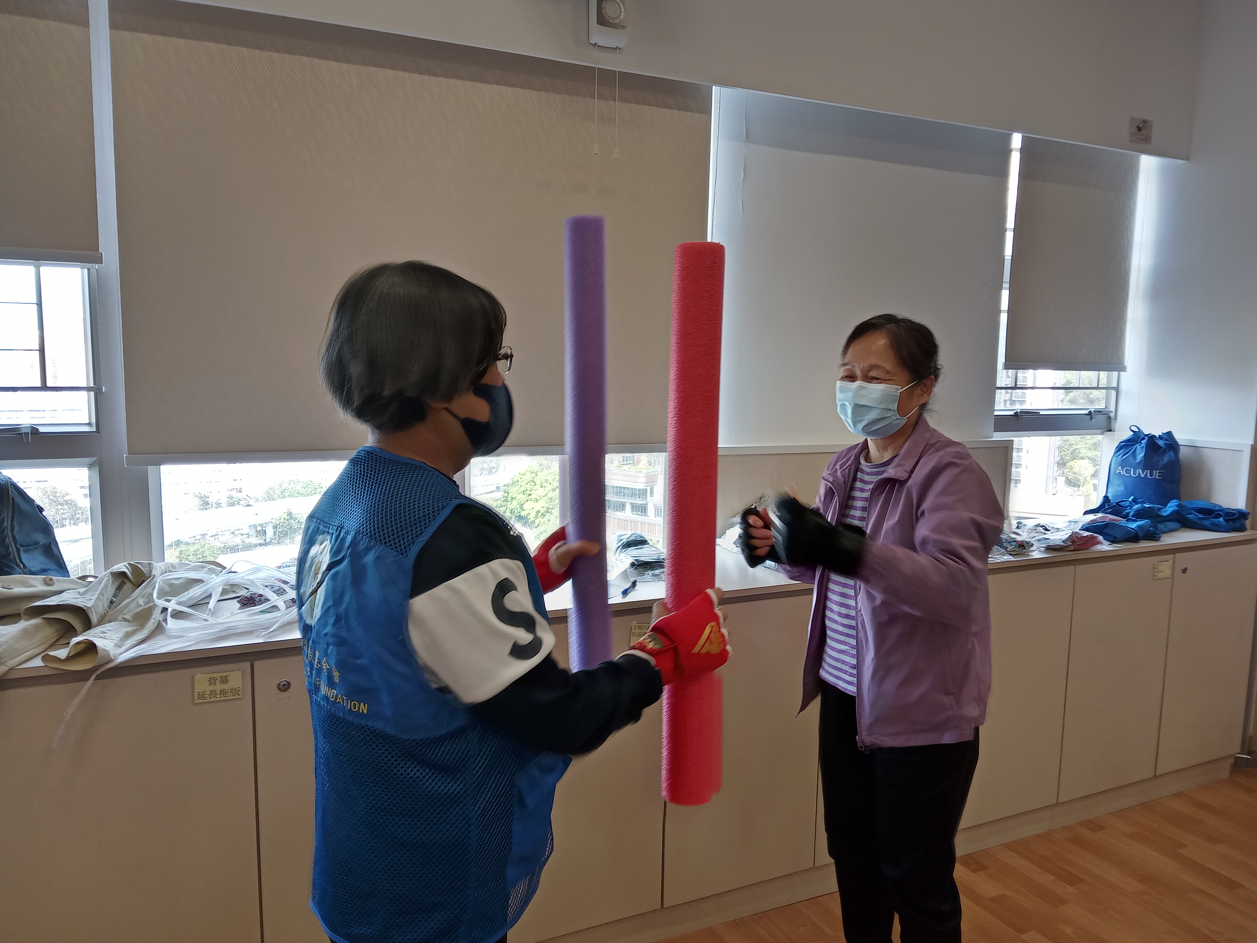 銀齡節拍非接觸式拳擊運動班